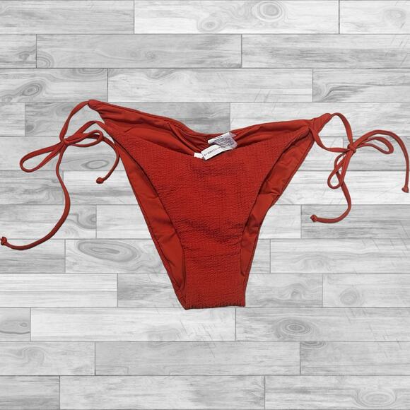 BECCA brazilian bikini bottoms, ginger orange, NWT, Large - Picture 4 of 7